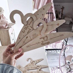 Drewniane wieszaczki Wild Boho do pokoju dziecka – Cut It Now