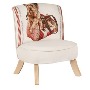 SOMEBUNNY - ARMCHAIR FOR CHILDREN JACQUARD YORK
