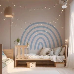 NAKLEJKA TĘCZA DK482 NIEBIESKA - YOKO DESIGN