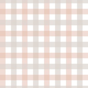 TAPETA PROVENCE CHECK BEIGE PINK SMALL - DEKORNIK
