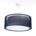 wisząca lampa granat
