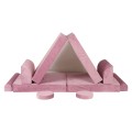 różowa sofa do pokoju dziewczynki