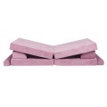 różowa sofa do pokoju dziewczynki