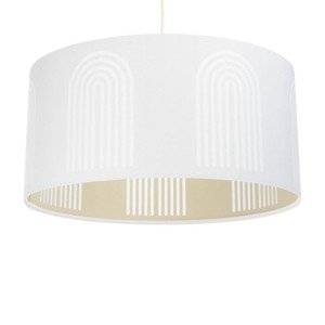 LAMPA WISZĄCA BOHO AURIS TĘCZA BIAŁA