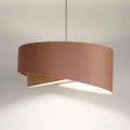 lampa dla dziewczynki róż beż