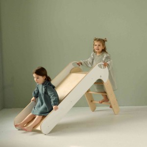 DREWNIANA ZJEŻDŻALNIA SKŁADANA - BABYWOOD 