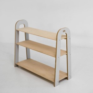 REGAŁ MONTESSORI NA ZABAWKI SLIM M - BABYWOOD