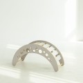 wooden rocker moon