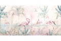 wallpaper flamingo bay intense