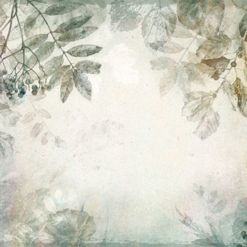 wallpaper herbarium mint