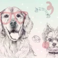 wallpaper doggies pink