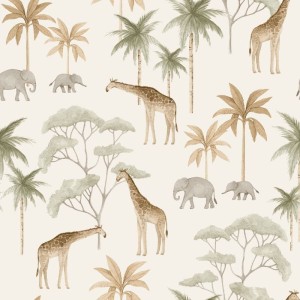 TAPETA DZIECIĘCA NEWBIE SAVANNAH 6939 - BORASTAPETER