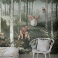 mural wild forest