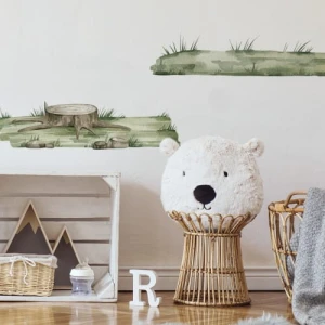 NAKLEJKI NA ŚCIANĘ TRAWKI - YOKO DESIGN