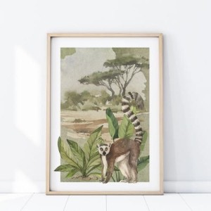 PLAKAT LEMUR P349 - YOKO DESIGN