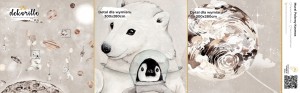 DEKORILLO POLARNY KOSMOS BEŻ - PRÓBKA TAPETY