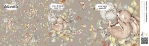DEKORILLO SENNA ŁĄCZKA TAUPE - PRÓBKA TAPETY