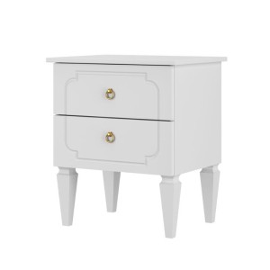 Szafka nocna do pokoju dziecka Royal timeless white - Bellamy