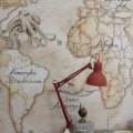 TAPETA MAPA ŚWIATA RETRO