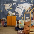 mural mapa swiata