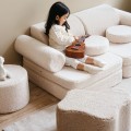 modułowa kanapa dla dziecka cream white