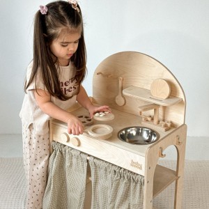 DREWNIANA KUCHNIA DLA DZIECI - BABYWOOD
