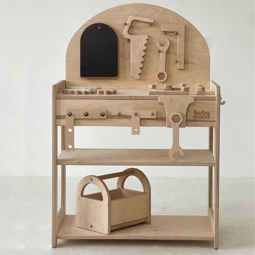 drewniany warsztat dla dzieci