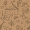 tapeta safari toffee