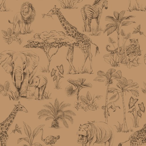 tapeta safari toffee