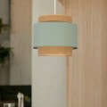 boho lamp sage
