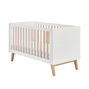 ŁÓŻECZKO TAPCZANIK 70x140 CM SWING BIAŁE - PINIO