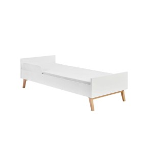 ŁÓŻKO 90X200 CM SWING BIAŁE - PINIO
