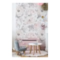 tapeta pink garden