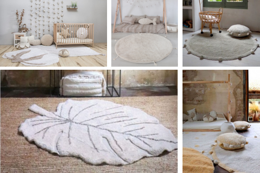 boho dywany do pokoju dziecka