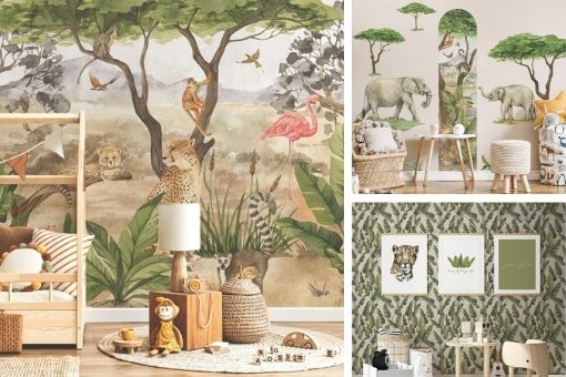 blog pokój dziecka w stylu safari naklejki yoko