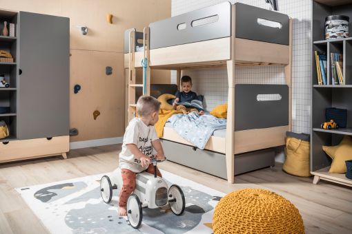 Minimondo szare meble dla dzieci